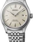 seiko presage classic spb463 shiroiro dial watch