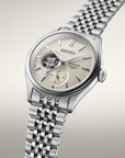 seiko presage spb469 silk dial automatic watch