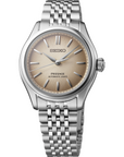 Seiko SPB523 Presage Brown Edo Silk Dial Automatic Watch - Skeie's Jewelers