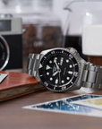 seiko 5 sports srpd55 automatic black dial watch