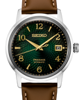 Seiko Presage SRPE45 Cocktail Time Green Dial Leather Strap 38.5mm Watch