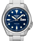 seiko 5 sports srpe53 blue dial stainless steel automatic watch