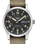 Seiko 5 Sports SRPG35 Field Watch Black Beige Automatic - Skeie's Jewelers