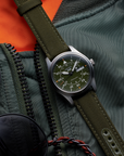 seiko 5 sports srph29 green dial watch