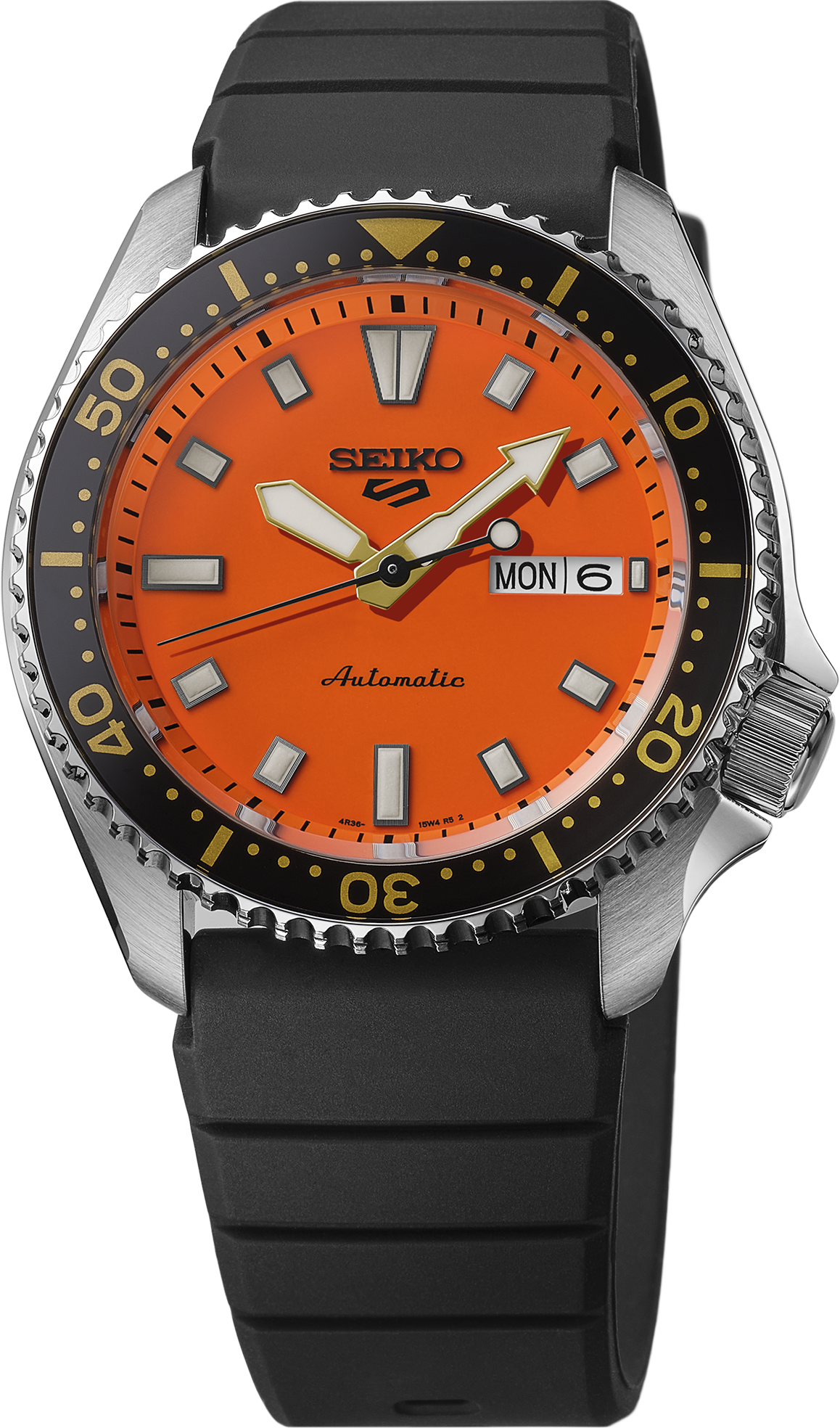 Seiko 5 Sports SRPL89 Orange Dial SKX Automatic Watch | Skeie's