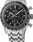 Seiko SRQ055 Prospex Speedtimer Automatic Chronograph Black Dial - Skeie's Jewelers