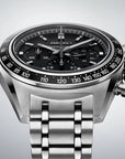 Seiko SRQ055 Prospex Speedtimer Automatic Chronograph Black Dial - Skeie's Jewelers