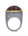 Round Quartz Gem Drop Ring - Skeie's Jewelers