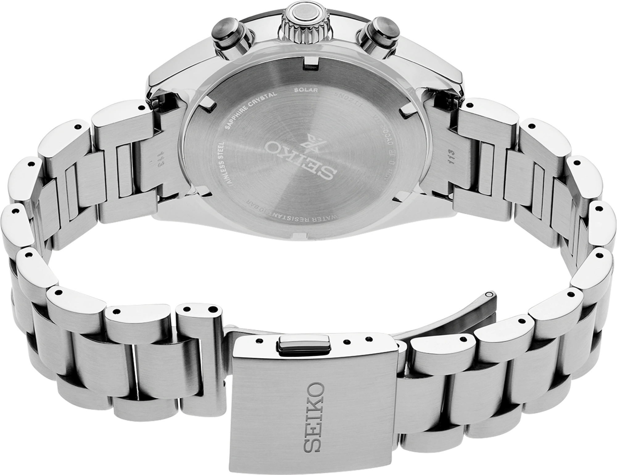 Seiko Prospex Solar Chronograph Speedtimer Pink Dial 39mm-Ref