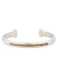 Lika Behar Stockholm Diamond-Bar Open Cuff - Skeie's Jewelers