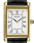 Seiko Essentials SWR054 Women's Gold-Tone Dress Watch - Skeie's Jewelers