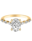Marquis Accented Engagement Ring - Skeie's Jewelers