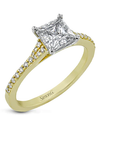 Simon G Split Shank Engagement Ring - Skeie's Jewelers