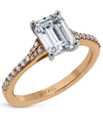 Simon G Split Shank Engagement Ring - Skeie's Jewelers