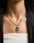 The Bijou Elk Medallion Pendant - Skeie's Jewelers