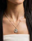 The Bijou Crane Medallion Pendant - Skeie's Jewelers