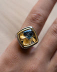 Rutile Quartz Gem Drop Ring - Skeie's Jewelers