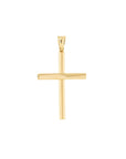Yellow Gold Cross Pendant - Skeie's Jewelers