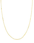Lumicina Flat-Disc Gold Layering Chain - Skeie's Jewelers