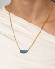 Triple Chain Boulder Opal Pendant by Kimberly Collins - Skeie's Jewelers