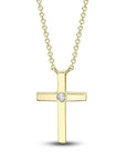Diamond Accented Cross Pendant by Shy Creation - Skeie's Jewelers