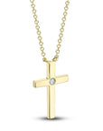 Diamond Accented Cross Pendant by Shy Creation - Skeie's Jewelers
