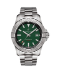 Breitling Avenger Automatic 42mm Green Dial on stainless steel strap - Facing