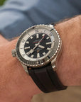 Breitling Superocean Automatic 42mm Black Dial on rubber strap - Modeled