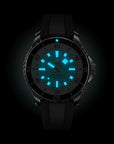 Breitling Superocean Automatic 44mm Turquoise Dial on rubber strap - Lume Shot