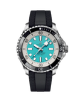 Breitling Superocean Automatic 44mm Turquoise Dial on rubber strap - Facing