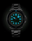 Breitling Superocean Automatic 44mm Green Dial on stainless steel strap - Lume Shot