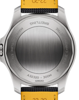 Breitling Avenger Automatic Gmt 44mm Black Dial on calfskin leather strap - Caseback
