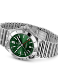 Breitling Chronomat Automatic Gmt 40mm Green Dial on stainless steel strap - Closed Bracelet