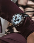 Breitling Navitimer B01 Chronograph 43mm Ice Blue Dial on alligator leather strap - Modeled