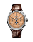 Breitling Premier B25 Datora 42mm Copper Dial on alligator leather strap - Facing