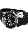 Breitling Superocean Heritage B31 Automatic 40mm Black Dial on rubber strap - Closed Bracelet