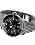 Breitling Superocean Heritage B31 Automatic 44mm Black Dial on stainless steel strap - Closed Bracelet