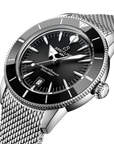 Breitling Superocean Heritage B31 Automatic 44mm Black Dial on stainless steel strap - Three-Quarter View