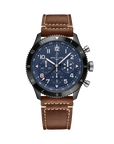 Breitling Super Avi B04 Chronograph Gmt 46 Tribute To Vought F4u Corsair 46mm Blue Dial on calfskin leather strap - Facing