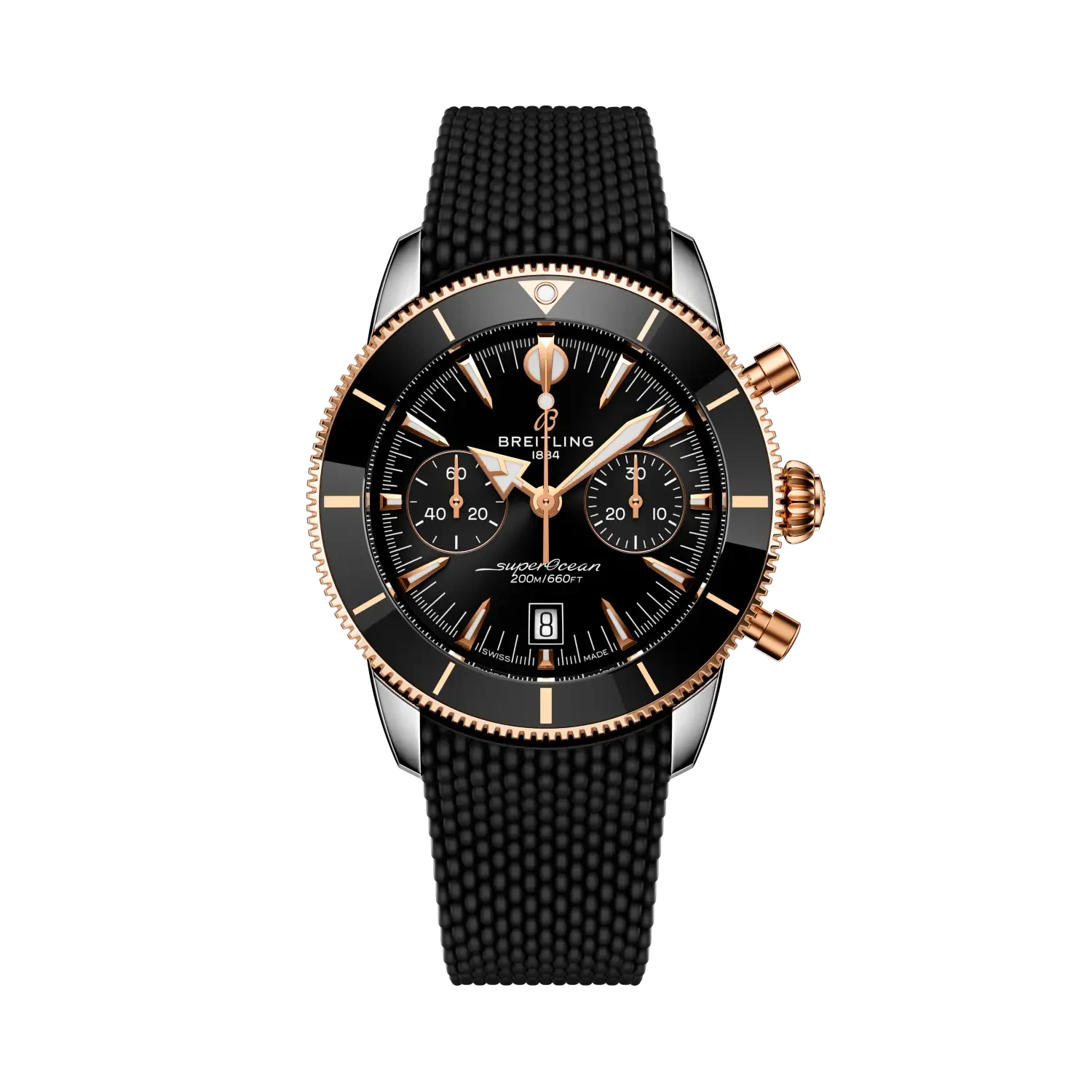 Breitling Superocean Heritage B01 Chronograph 42mm Black Dial 