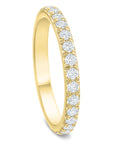 The French Cut Half-Round Diamond Band - Skeie's Jewelers
