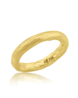 Lika Behar Rounded 24kt Gold Band - Skeie's Jewelers