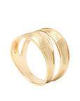 Marco Bicego Lunaria 18K Yellow Gold Split Band Ring - Skeie's Jewelers