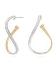 Marco Bicego® 'Marrakech' Diamond Infinity Hoops - Skeie's Jewelers
