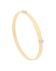Marco Bicego Coil Bangle Bracelet With Diamond Pavé - Skeie's Jewelers