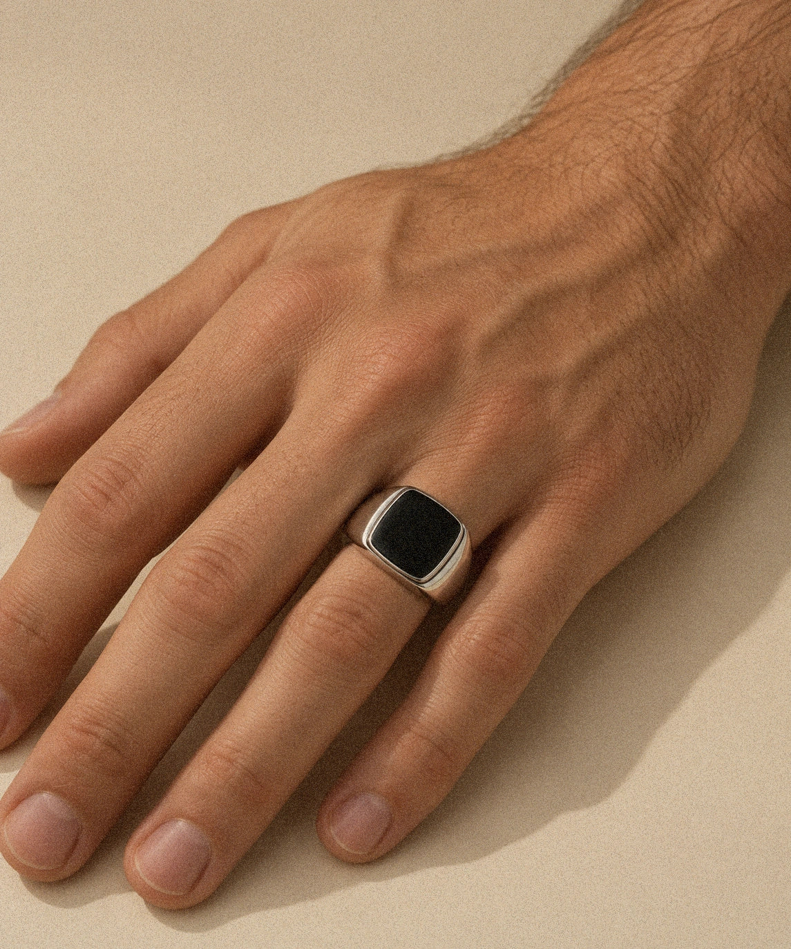 Onyx Signet Ring