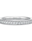 New Aire Bead-Set Wedding Band - Skeie's Jewelers