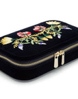 WOLF 1834 "Zoe" Travel Zip Case Indigo - Skeie's Jewelers