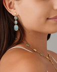 Marco Bicego Siviglia Aquamarine Dangles - Skeie's Jewelers