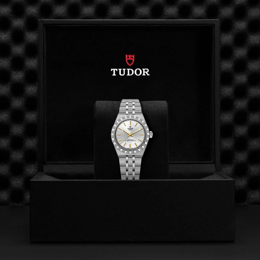 TUDOR Royal 30mm Silver Dial - Presentation Box